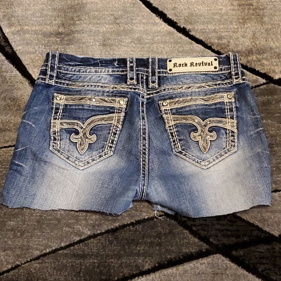 Rock Revival Pants - Rock revival cut-off shorts